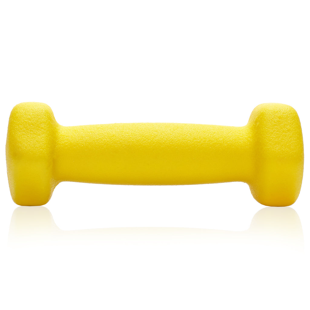 Neoprene Hex Dumbbell Hand Weights, Set of 2 - Workout Strength Training